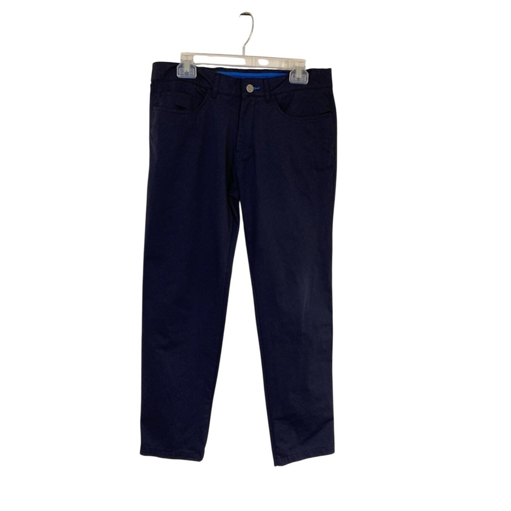 Twillory Men's Pants Size  31x32 Dark‎ Navy Tailored Fit Performance Fabric Golf